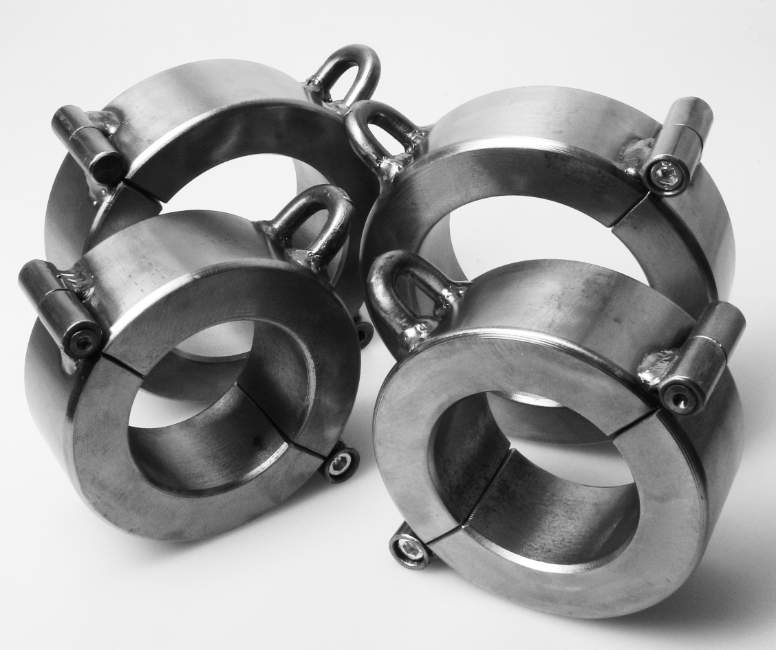 Stahlfesseln no compromises 2cm Set - Hand- und Fußfesseln