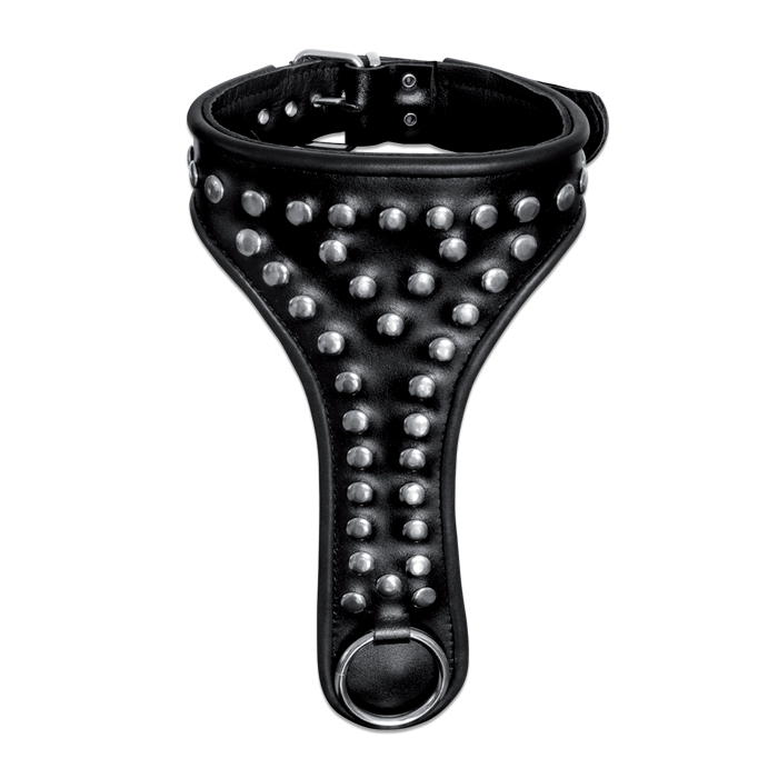 Leder Halsband mit O-Ring