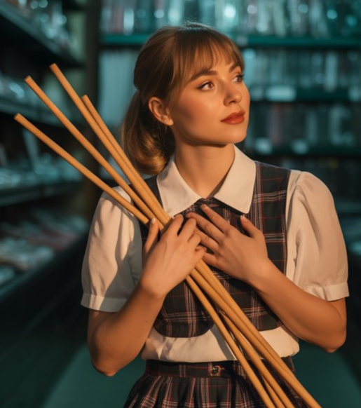 5er-Pack Cane unbehandelt - ungeschält, Ø ca. 10mm, Länge ca. 100cm