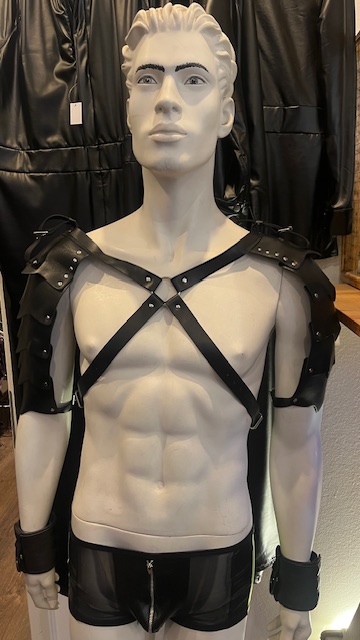 PU-Leder Harness "Gladiator"