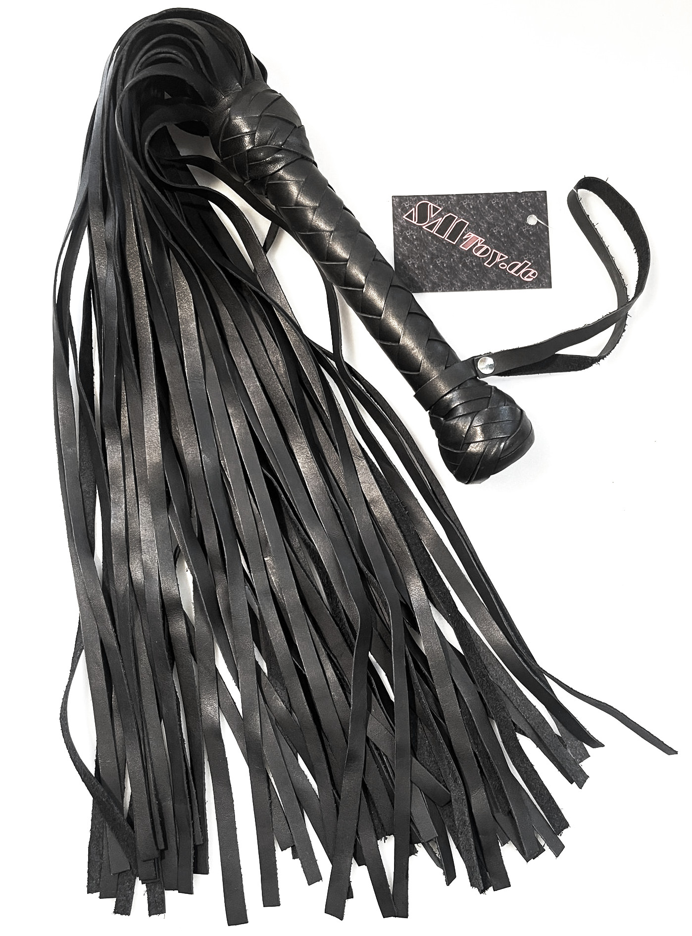 PEITSCHE - FLOGGER Black Full 50 Tails